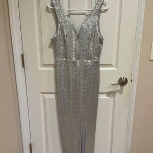 VENUS Maxi Sequin Sleeveless Dress
